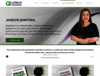 joselynquintero.com screenshot