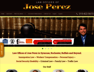 joseperezyourlawyer.com screenshot
