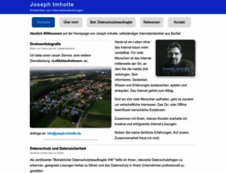 joseph-imholte.de screenshot