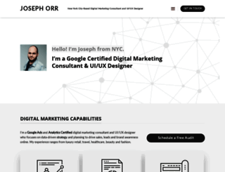 joseph-orr.com screenshot