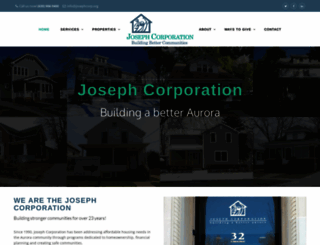 josephcorporation.org screenshot