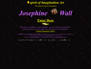 josephine-wall-imagination-art.com screenshot