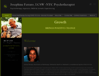 josephineferrarotherapy.com screenshot