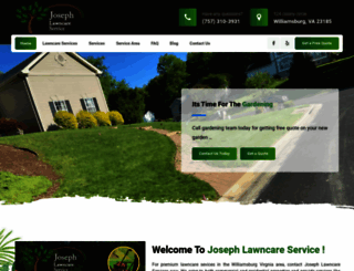 josephlawncare.com screenshot