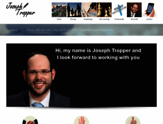 josephtropper.com screenshot
