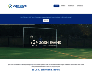 joshevans.co.uk screenshot