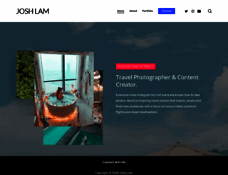 joshlam.com screenshot