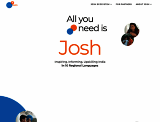 joshtalks.com screenshot