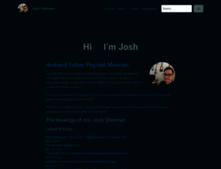 joshtronic.com screenshot