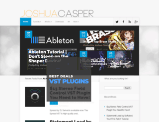 joshuacasper.com screenshot