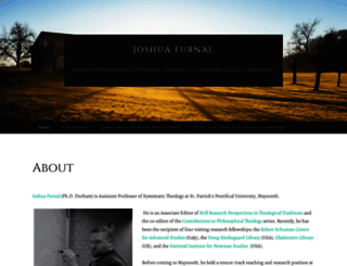 joshuafurnal.com screenshot