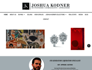 joshuakodner.com screenshot