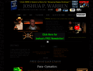 joshuapwarren.com screenshot