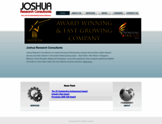 joshuaresearch.com screenshot