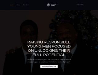 joshuasarmy.co.uk screenshot