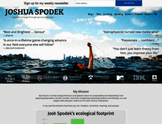 joshuaspodek.com screenshot
