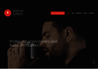 joshvoiceovers.com.au screenshot