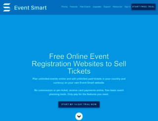 josiahz.eventsmart.com screenshot