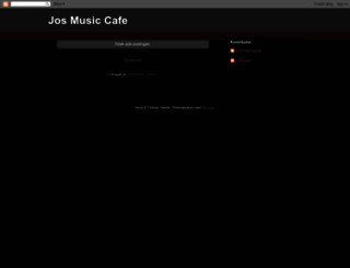 josmusiccafe.blogspot.com screenshot