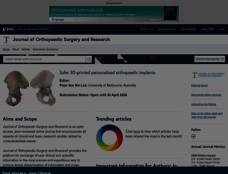 josr-online.biomedcentral.com screenshot