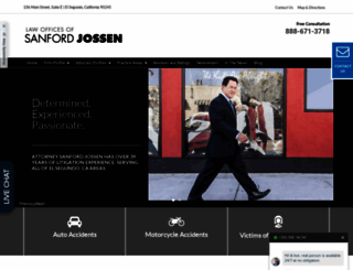 jossenlawfirm.com screenshot