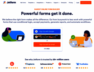 jotform.com screenshot