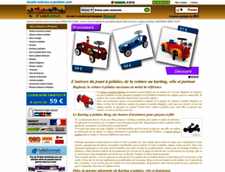 jouets-voitures-a-pedales.com screenshot