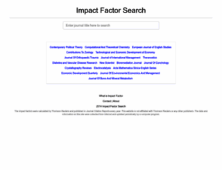 journal-database.com screenshot