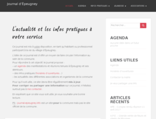 journal-epeugney.info screenshot