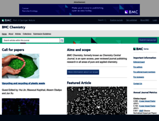 journal.chemistrycentral.com screenshot
