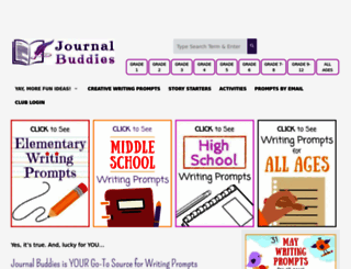 journalbuddies.com screenshot