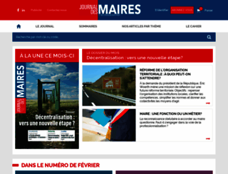 journaldesmaires.com screenshot