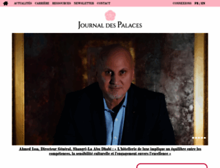 journaldespalaces.com screenshot