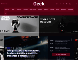 journaldugeek.fr screenshot