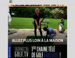 journaldugolf.fr screenshot