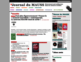 journaldumauss.net screenshot