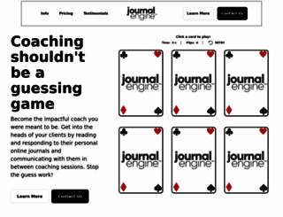 journalengine.com screenshot