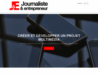 journaliste-entrepreneur.com screenshot