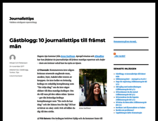 journalisttips.se screenshot