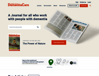 journalofdementiacare.com screenshot
