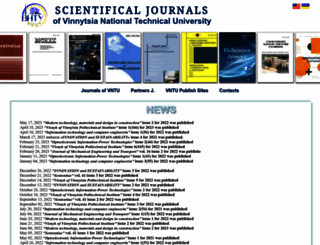 journals.vntu.edu.ua screenshot