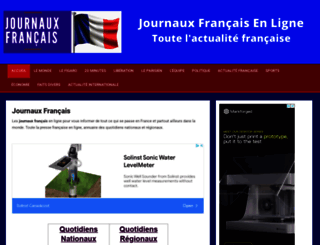 journauxfrancais.net screenshot