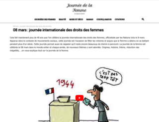 journee-de-la-femme.com screenshot