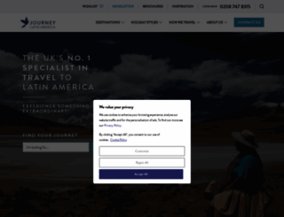 journeylatinamerica.co.uk screenshot