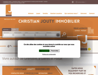 jouty-immo.com screenshot