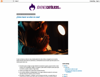 jovenescatolicos.info screenshot