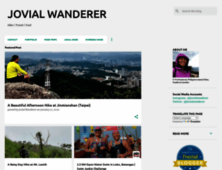 jovialwanderer.com screenshot