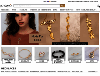 joyamojewelry.com screenshot