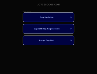 joycesdogs.com screenshot
