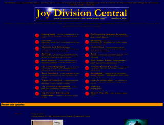 joydiv.org screenshot